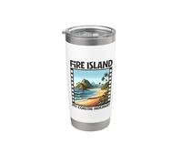 Refugio - Isla de Fuego Vaso térmico de acero inoxidable de doble pared