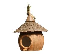 ＡＷＨＡＯ Refugio para Aves en el jardín, casa de pájaros Colgante, Caja de cría para Exteriores, Forma de Coco
