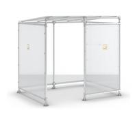 Refugio para fumadores ECO PROCITY, con revestimiento