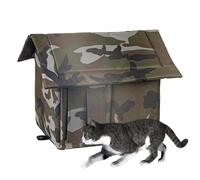 Refugio Para Gatos Al Aire Libre - Casa De Mascotas Con Calefacción Resistente A La Intemperie, Refugio Para Gatos Salvajes Aislados | Casa De Gato De Invierno Portátil, Refugio Seguro De Toda La Temp