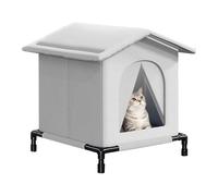 Refugio para gatos | Cama plegable resistente al viento y ligera, refugio para gatos resistente a la intemperie, para jugar animales escondidos, mascotas, exteriores, invierno, balcón, camping