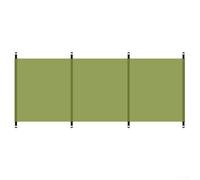 Refugio para parabrisas de playa, parabrisas de estufa de camping, parabrisas protector para camping y actividades al aire libre, pantalla de parasol para caravana 210D, incluye picos de tierra