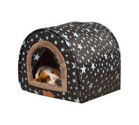 Refugios elevados para perros | Casa aislada para perros al aire libre | Cueva para perros resistente a la intemperie | Cabina lavable para perros | Caseta para perros interior | Casetas para