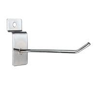 REFURBISHHOUSE 25 x Anzuelos Individuales de tableros de Clavijas de Suspension de Tienda 100 mm