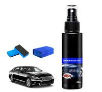 Refurbishing Agent Spray for Chrome-Plated Parts,Nano Spray for Cars forr Cleaning & Polishing & Scratch Repai,Suitable forr Chrome-Plated Parts Such as Door Handles, Exhaust Pipes and Car Logos (1)