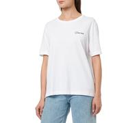 REG Cotton Script SS - Camiseta, Blanco, S