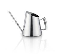 Regadera, 1.5l Regadera Pequeña de Acero Inoxidable Regadera Metal para Plantas en Interiores y Exteriores, 14.3 x 28 x 17.5cm