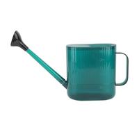 Regadera con Caño Largo, Hecha de PP, Regadera de Jardín Multifuncional de 1,8 L para Plantas de Interior, Cuerpo Transparente con Cómodo (Green)