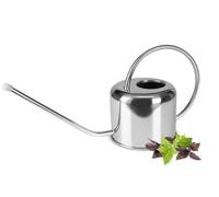 Regadera de Acero Inoxidable 1L Pulido Flores Riego Plantas