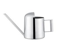 Regadera de Acero Inoxidable 300 / 500ML Boca Larga Bote de aspersión Redondo Planta de jardín Flor Bonsai Suministros de jardinería(300ML)