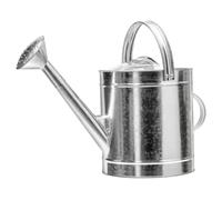 Regadera de Acero Inoxidable de 7L, regadera de Metal con Pico Largo con Hwithle para Plantas de Interior y Exterior, Flor