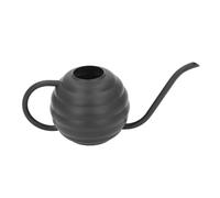 Regadera de Acero Inoxidable, Regadera de Pico Largo Portátil Multiusos de Fácil Operación para Jardinería, Perfecta para Suculentas (BLACK)