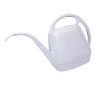 Regadera de boquilla larga, maceta de gran capacidad de 4 litros con asa | Regadera de 9.6 x 14.9 pulgadas para interior y exterior, jardín, flores, plantas, fácil de verter, mango ergonómico