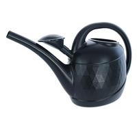 Regadera de diseño, 10 l, elegancia geométrica para jardines modernos, color antracita, fabricado en la UE