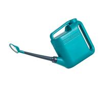 Regadera de gran capacidad de 5 litros para jardines de flores y verduras, herramienta de riego a prueba de óxido, boquilla larga, rociador de agua, mango ergonómico, macetas de riego