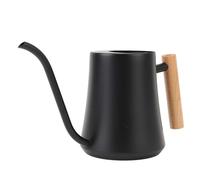 Regadera de Interior Mango de de Acero Inoxidable Regadera de Caño Largo para Plantas de Interior Flores Suculentas Bonsai 1L Diseño Moderno A Prueba de Herrumbre Decoración de (Negro mate)