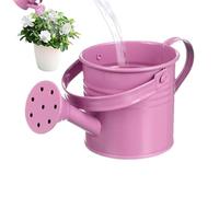 Regadera de jardín - Maceta con mango de agarre cómodo, regadera de hierro galvanizado para plantas, césped, patio, familia, amigos, vecinos, jardineros, niños y ancianos