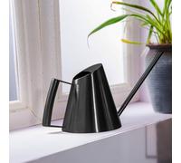 Regadera de jardinería de boquilla larga en acero inoxidable para riego preciso de raíces tanto para plantas de interior como exterior (400 ml, dorado)