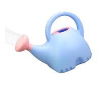 Regadera de juguete | 1,5 l caño largo ergonómico, bonito elefante, regadera para plantas, para niños, flores, jardín, terraza, patio, césped, paisajismo, parque