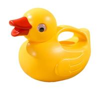 Regadera de pato para niños - Macetas de dibujos animados con animales amarillos, herramienta de jardín ligera de ABS, interactivo para el baño, para viajes a la playa, accesorios de baño para