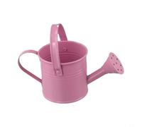 Regadera de plantas de interior con boquilla curvada larga diseñada para llegar profundamente a las macetas sin derrames ni riego excesivo (rosa)