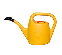 Regadera Pequeña con Alcachofa para Plantas de Interior 2 L - Regadera Plantas con Pico Largo para Riego Fácil - Regaderas Jardín de Plástico, Amarillo