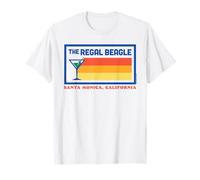 Regal Beagle Cocktail Lounge Three's Company Chromatic 80s Camiseta