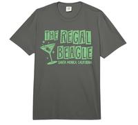 Regal Beagle Cocktail Lounge Three's Company Distressed Logo Comfort Colors Adult Heavyweight T-Shirt