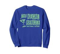 Regal Beagle Cocktail Lounge Three's Company Distressed Logo Sudadera