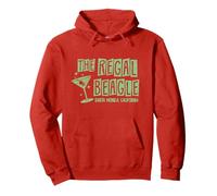 Regal Beagle Cocktail Lounge Three's Company Distressed Logo Sudadera con Capucha