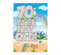 Regal Publishing Humour Milestone Age - Tarjeta de cumpleaños (70 m, 22,8 x 15,2 cm)