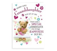 Regal Publishing Linda Tarjeta de Cumpleaños Nieta - 9 x 6