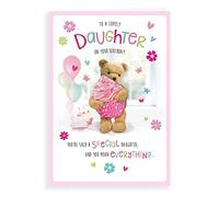 Regal Publishing Linda Tarjeta de Cumpleaños Postal para Hija - 9 x 6