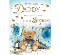 Regal Publishing Piccadilly Greetings - Tarjeta de cumpleaños para papá (20,3 x 15,2 cm)