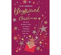 Regal Publishing Piccadilly Greetings - Tarjeta de Navidad clásica, sobre para novio, 9 x 6 pulgadas