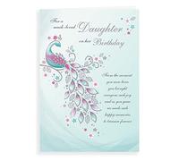 Regal Publishing Tarjeta de Felicitacion Cumpleaños Clásica Postal para Hija - 9 x 6