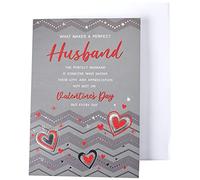Regal Publishing Tarjeta de San Valentín moderna para marido - 9 x 6 pulgadas C88184