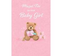 Regal Publishing Tarjeta judía, Mazel Tov Baby Girl - 7 x 5 pulgadas