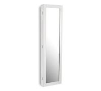 REGALA Espejo JOYERO Blanco Pared 31,5X92X120 CMS