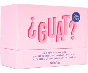 Regalador GUAT Parejas, El Juego de Preguntas para conectar con tu Pareja, para reír, reflexionar y conocerse, Si Tienes Cara de ¿GUAT? con la Pregunta, ¡esperad a oir la Respuesta!