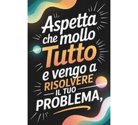 Regali colleghi di lavoro: Taccuino divertente da ufficio per appunti, perfetto per amico o amica, originale e simpatico