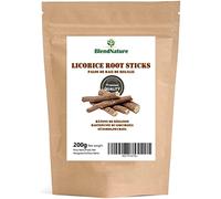 Regaliz en Palo - Raiz 100% Natural Seleccionadas- Bolsa de 200g - Maxima Frescura -Vegana