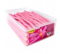 Regaliz Gel Sabor Helado Fresa y Nata Rosa - 60 Unidades