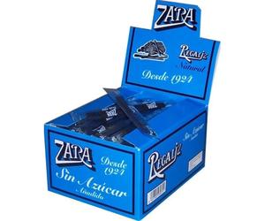 Regaliz Zara en Barritas - Caja de 100 Unidades - Disponible en Sabores Mentolado, Sin Azúcar y Natural - Regaliz en Barras de Sabor Intenso, Ideal para Compartir, Regalar o Venta en Tienda