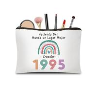Regalo 30 años Mujer: Bolsa de Maquillaje para cumpleaños, Neceser Fabuloso para Mujer de 30 años, niña, Amiga, Regalo de Fiesta, Bolsa de Aseo para Guardar lápiz（1995）