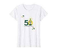 Regalo 50 AÒos: La Vida Empieza Ahora | CumpleaÒos Hombre Camiseta, Mujer, Blanco, XL