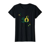 Regalo 50 AÒos: La Vida Empieza Ahora | CumpleaÒos Hombre Camiseta, Mujer, Negro, XL