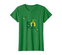 Regalo 50 AÒos: La Vida Empieza Ahora | CumpleaÒos Hombre Camiseta, Mujer, Verde Kelly, XXL