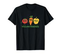 Regalo a base de plantas para amantes de las verduras Veggie Friends Camiseta