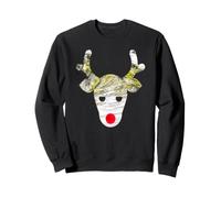 Regalo a Juego para niños y niñas Pijamas de Navidad Rudolph Reno Sudadera